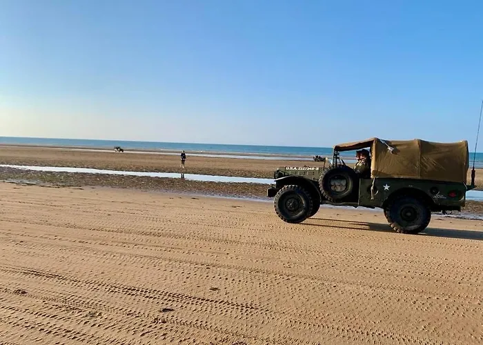 Des Braves In Omaha Beach, Sea View Villa Saint-Laurent-sur-Mer